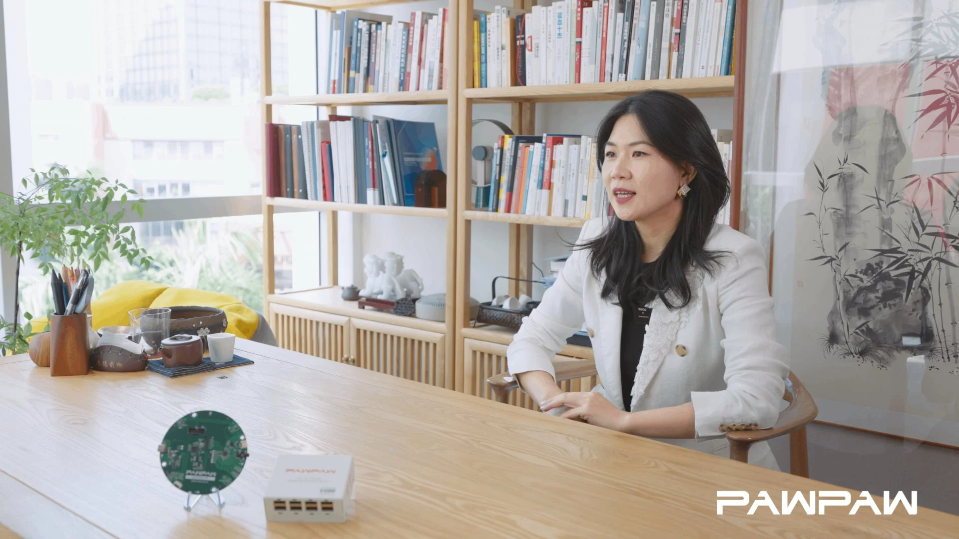 Cathy Yang, CEO of Pawpaw Technology