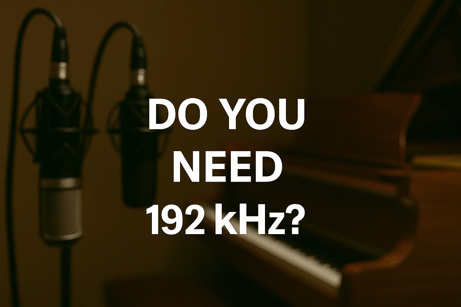 为什么使用192kHz采样率？