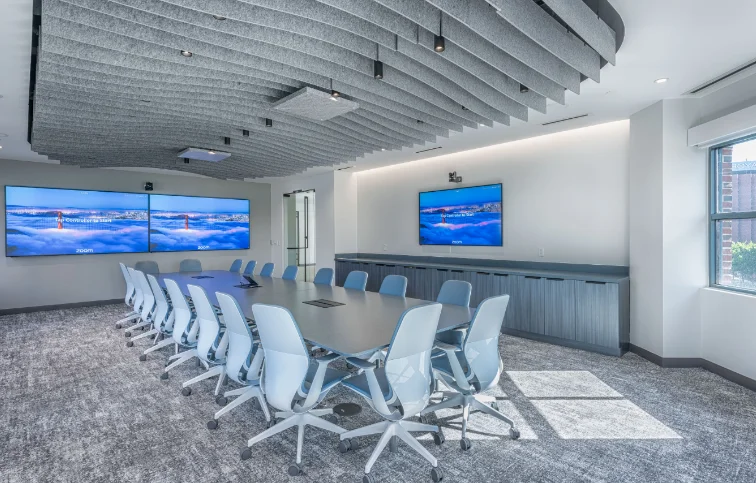 Ceiling Beamforming Microphone Array Tracking Multiple Speakers