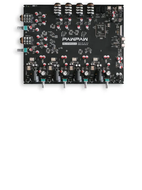 Top view of the PRO-INTERFACE-K1 evaluation board