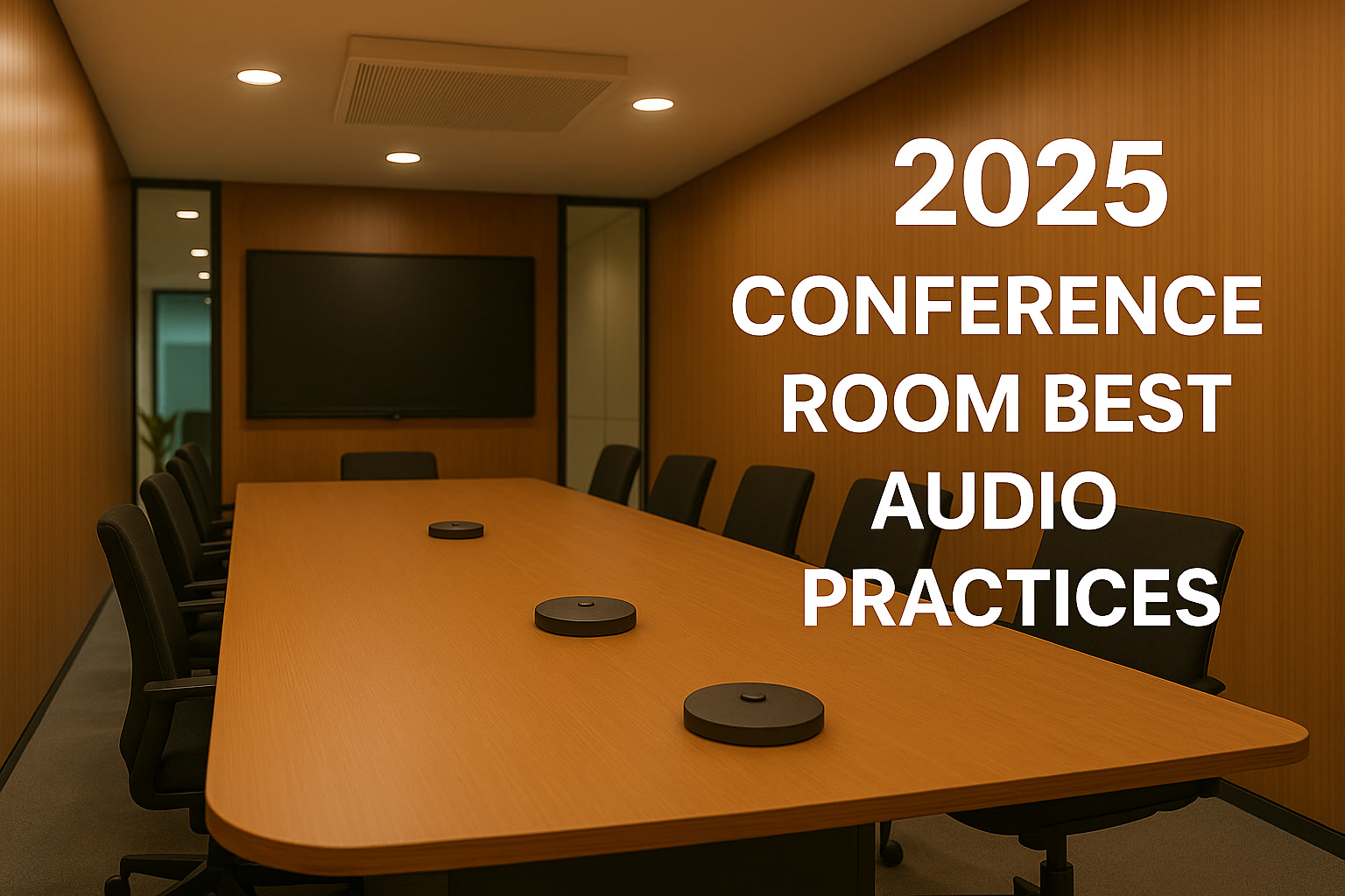 Best Practices for Audio Capture in Large Conference Rooms (2025)